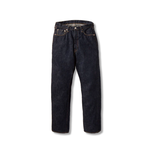 0105W Wide Denim 13.7oz (One Wash) - INDIGO