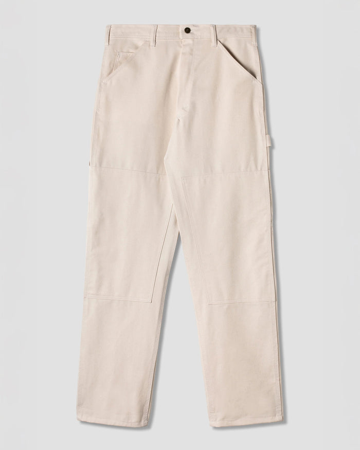0154 DOUBLE KNEE PAINTER PANT - NATURAL DRILL