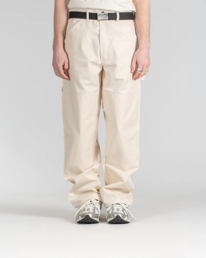 0154 DOUBLE KNEE PAINTER PANT - NATURAL DRILL