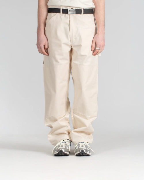 0154 DOUBLE KNEE PAINTER PANT - NATURAL DRILL