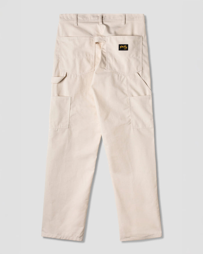 0154 DOUBLE KNEE PAINTER PANT - NATURAL DRILL