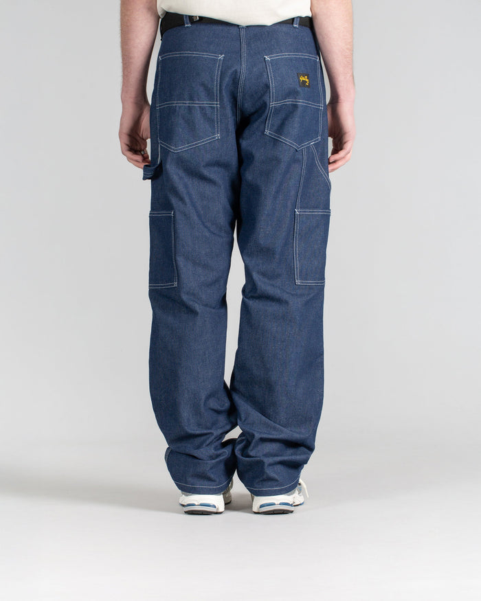0155 DOUBLE KNEE PAINTER PANT - INDIGO DENIM
