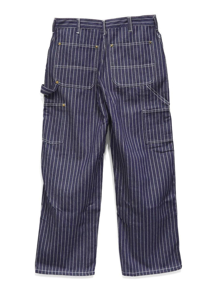 10165 WABASH DENIM DOUBLE KNEE PAINTER PANTS - INDIGO ONE WASH
