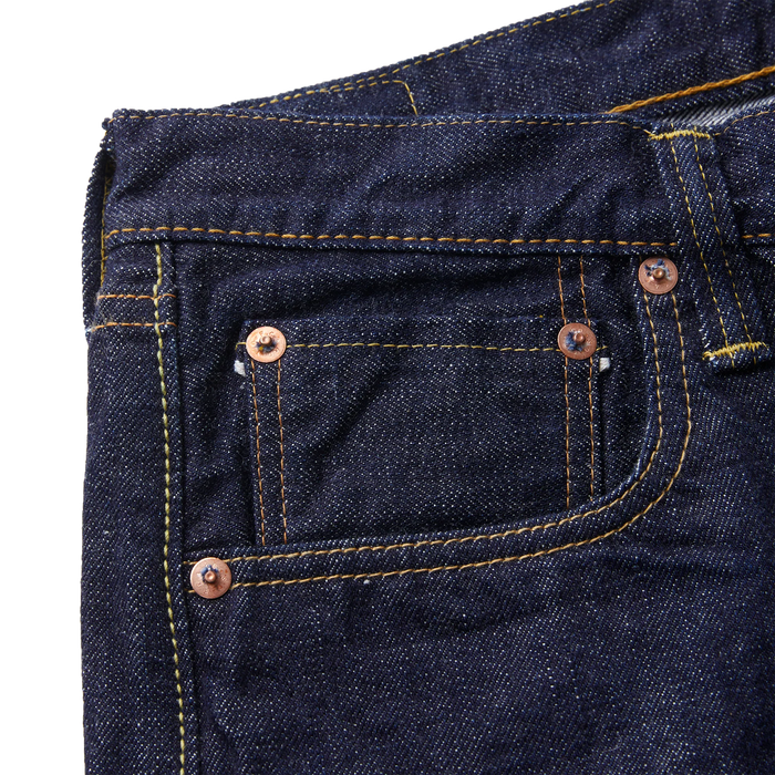 1101W Straight Denim 13.7oz - INDIGO BLUE