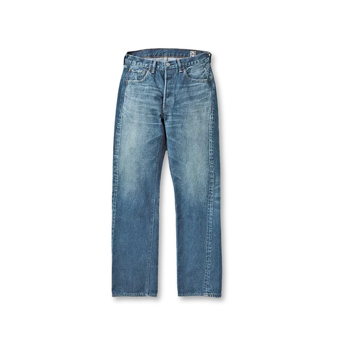 1102-Fade Straight Denim “Fade” - INDIGO