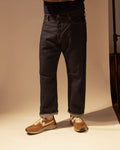 1170-1-ID SASHIKO PANTS LOOSE FIT - INDIGO X INDIGO