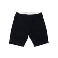 1171-BK SASHIKO SHORT PANTS - GRAY X BLACK