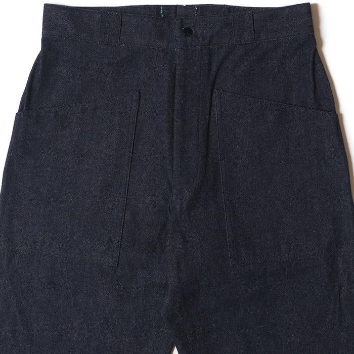1231 NEW DEAL PROGRAMS DENIM TROUSERS - INDIGO