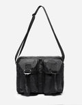 1532 CAMO M.A.L.I.C.E. CROSS BODY BAG - BLACK