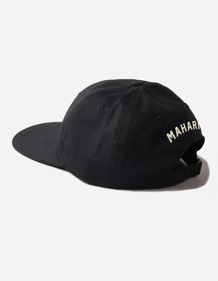 1548 TIGER DRAGON 6 PANEL CAP - BLACK