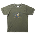 22293 MESH C/N PRINT TEE S/S (FREEDOM FIGHTER) - OLIVE DRAB