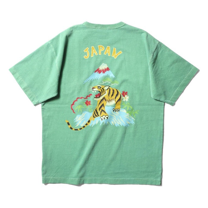 22299 PIGMENT FOAM PT SOUVENIR TEE S/S (TIGER) - GREEN