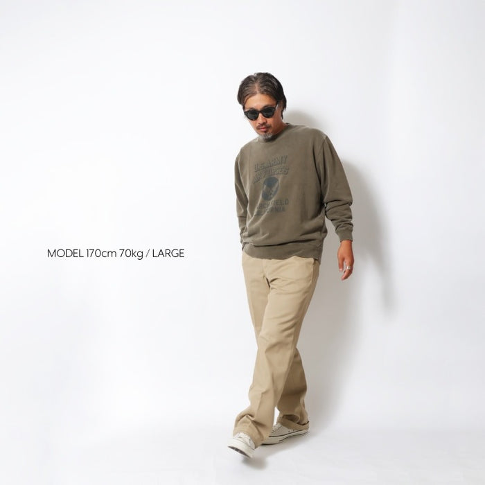 22357 POWDER FROST MILITARY SWEAT (US ARMY)  - OLIVE