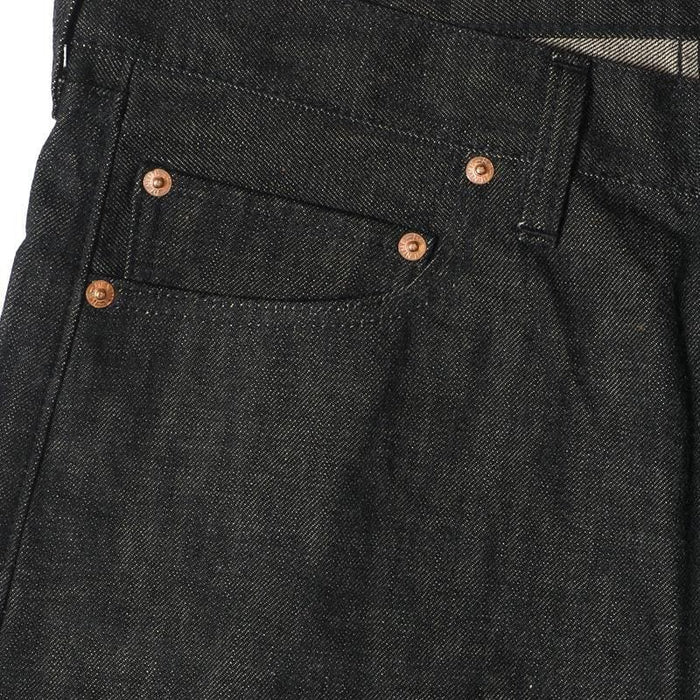 224-66B (66MODEL) BLACK DENIM - BLACK