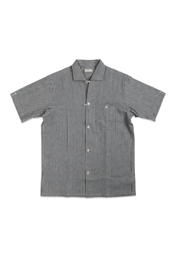 3091 S/S OPEN COLLAR SHIRTS - STRIPE