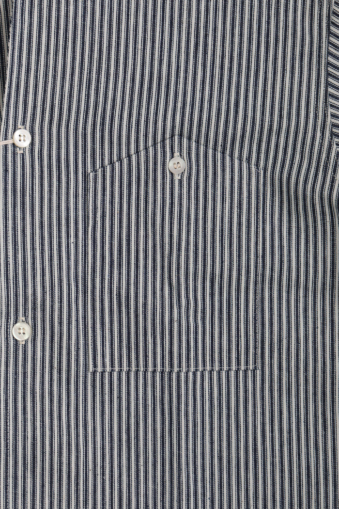3091 S/S OPEN COLLAR SHIRTS - STRIPE