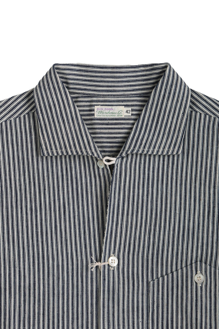 3091 S/S OPEN COLLAR SHIRTS - STRIPE