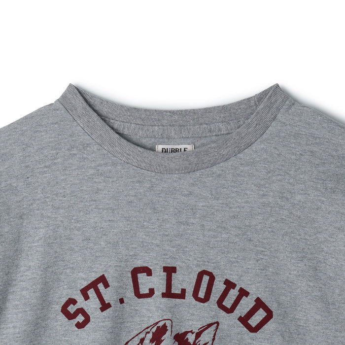 33005-03 Printed Tee "ST.CLOUD" - HEATHER GREY