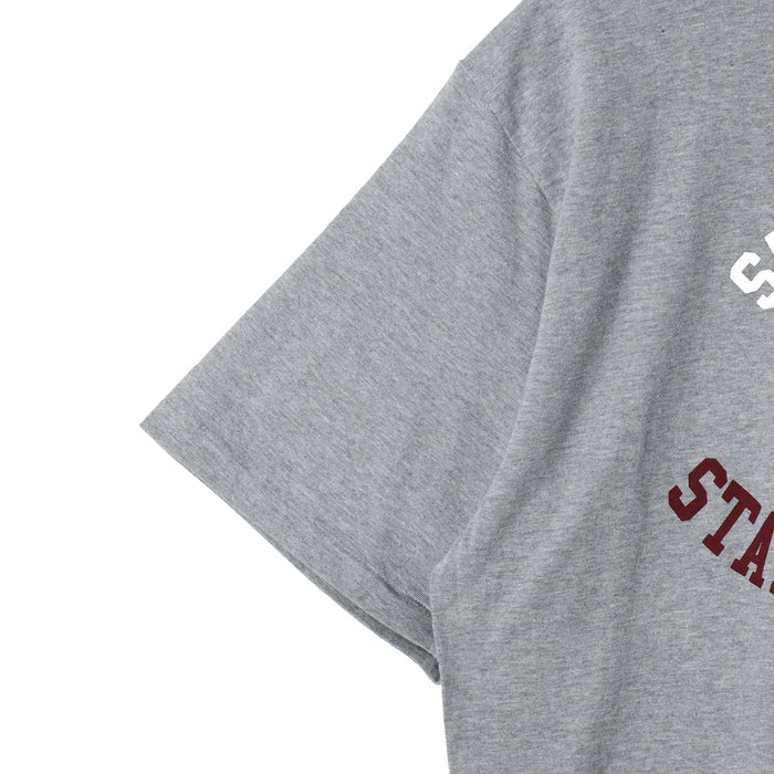 33005-03 Printed Tee "ST.CLOUD" - HEATHER GREY