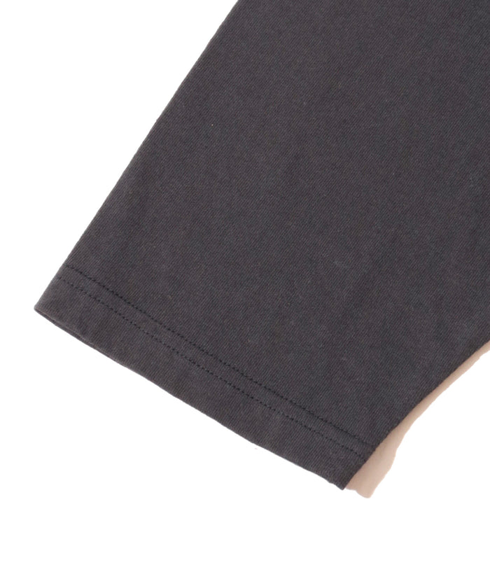 3/4 BASEBALL TEE 3-TONE - CARBON/PURPLE