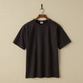 35001 FALLEN COTTON MID WEIGHT S/S TEE - BLACK