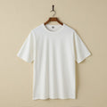 35001 FALLEN COTTON MID WEIGHT S/S TEE - OFF WHITE