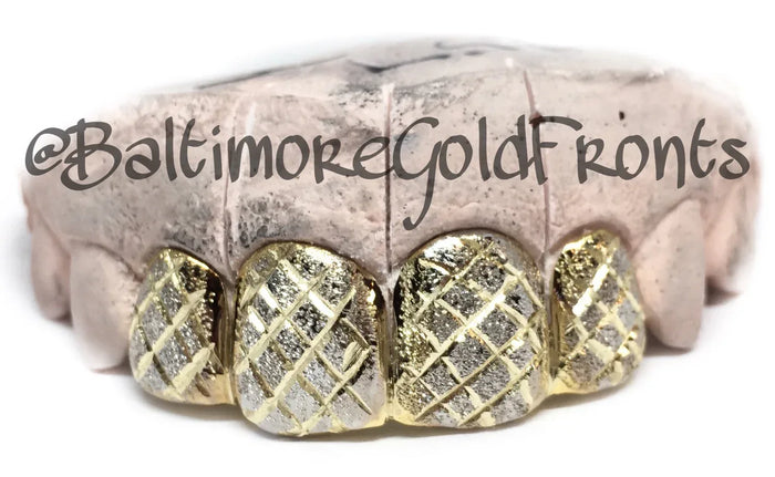 4 Diamond Cut w/ Diamond Dust 10k image 0