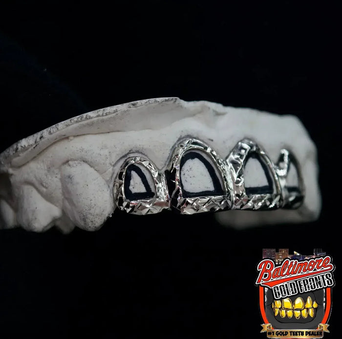 4 Silver Teeth: Top or Bottom  image 1