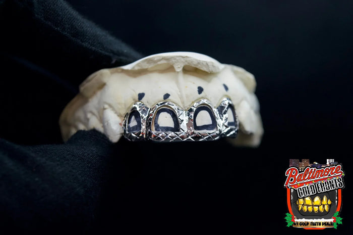 4 Silver Teeth: Top or Bottom  image 3