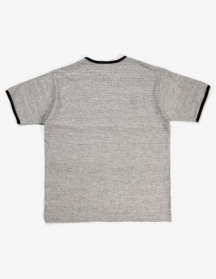4059 RINGER TEE BRIZE NORTON - HEATHER GRAY/BLACK