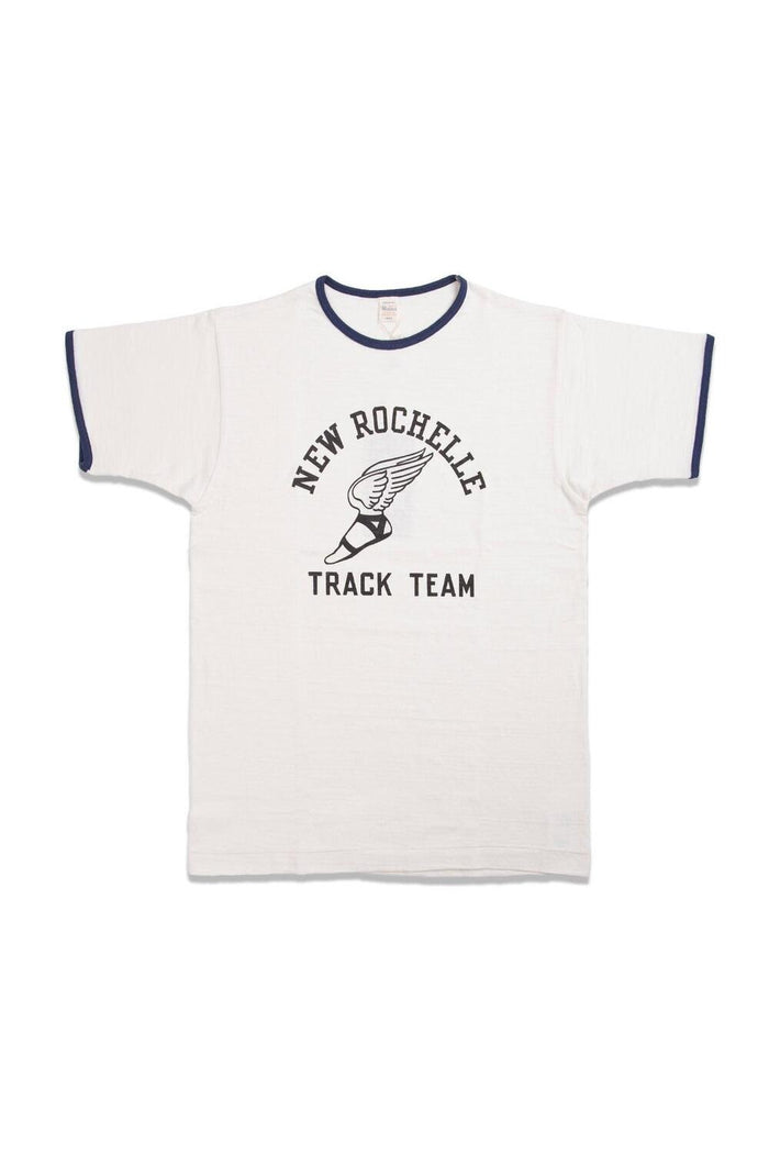 4059 RINGER TEE NEW ROCHELLE - CREAM/NAVY