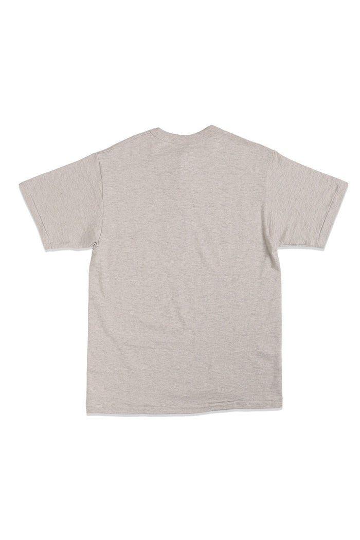 4082 1 BUTTON HENLEY NECK TEE - OATMEAL