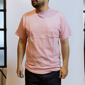 4097 88/12 HEATHER POCKET TEE S/S - RED
