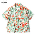 41022 ALOHA SHIRT 100 TIGER - ORANGE