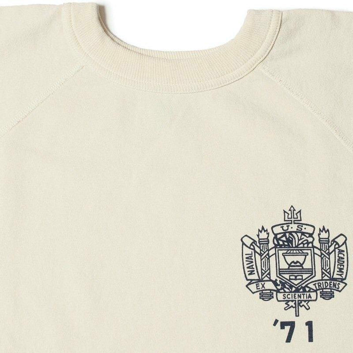4104 SHORT SLEEVE SW US NAVAL ACADEMY - CREAM