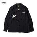 41152 SOUVENIR L/S SHIRT (MAP) - BLACK