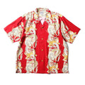 41196 ALOHA SHIRT (Dragon and Tiger) - RED