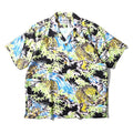 41198 ALOHA SHIRT (Tiger) - BLACK