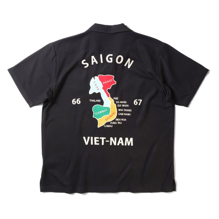 41220 SOUVENIR SHIRT (VIETNAM)  - BLACK
