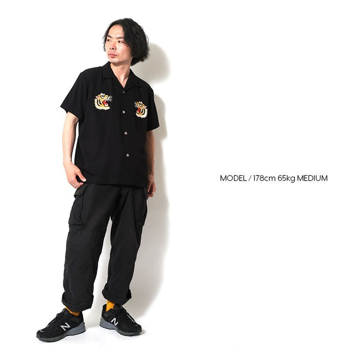 41222 SOUVENIR SHIRT (TIGER) - BLACK