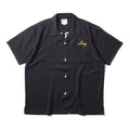 41224 BOWLING SHIRT (TIGER BOWL) - BLACK