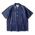 41234 PULLOVER S/S SHIRT - INDIGO