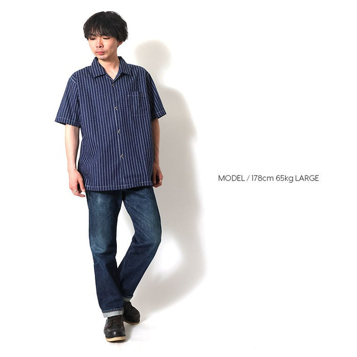 41246 WABASH OPEN COLLAR SHIRT - WABASH