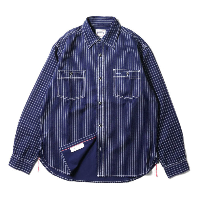 41259 INDIGO WABASH WORK SHIRT - INDIGO ONE WASH