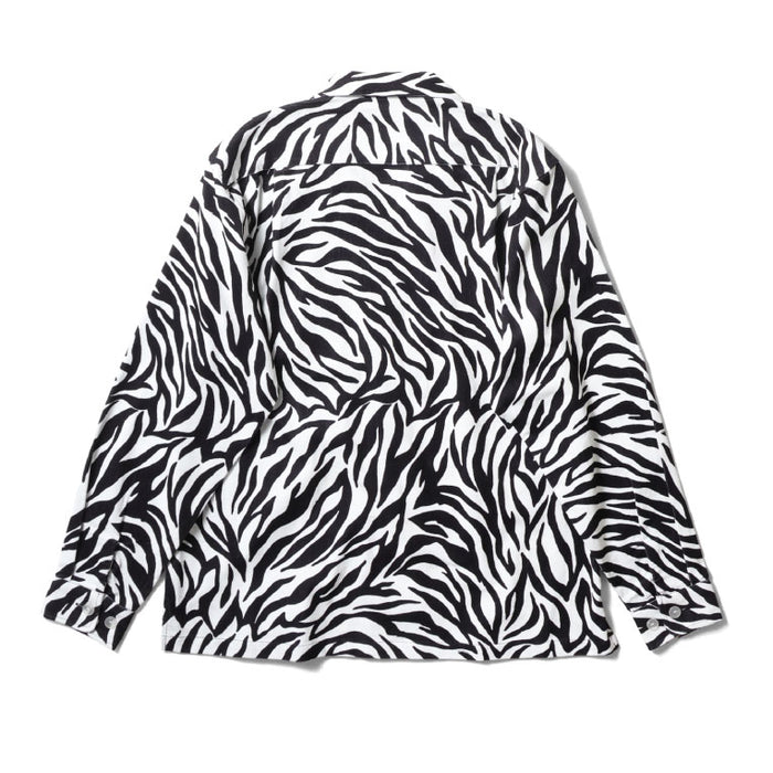 41264 PRINT CORDUROY SHIRT (ANIMAL) - ZEBRA