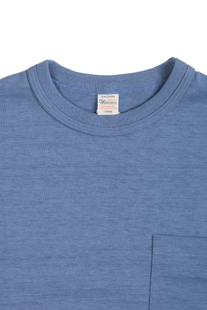 4601 POCKET TEE - PALE BLUE