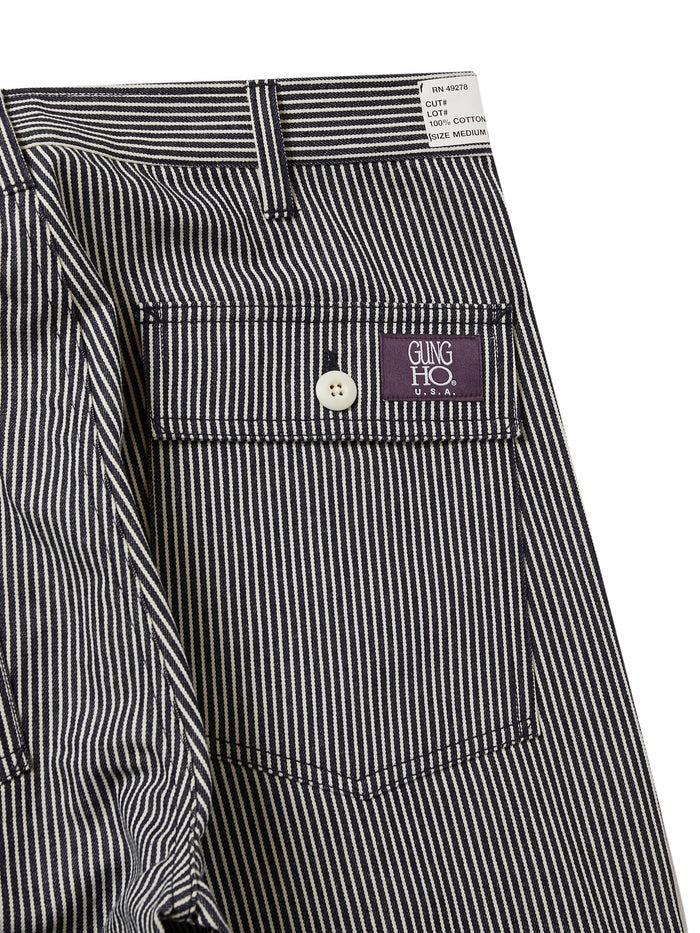 4POCKETS FATIGUE TROUSER - HICKORY