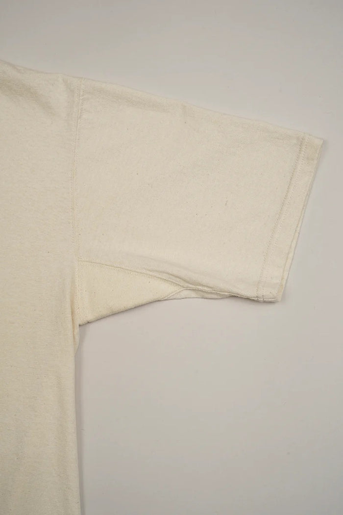 50s HENLEY NECK SHIRT - IVORY