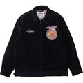 51509 COTTON VELVETEEN FFA JACKET - BLACK
