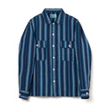 5706A Awa Shijira woven long sleeve shirt - A